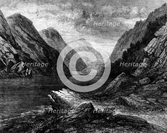 The Pass of Awe, Argyleshire, 1871. Creator: J Greenaway.