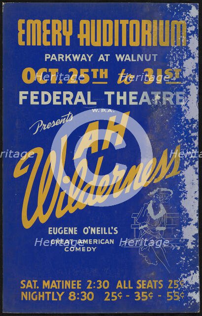 Ah, Wilderness!, Cincinnati, 1937. Creator: Unknown.