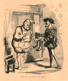 'Politeness of Francis to Henry', 1897.  Creator: John Leech.