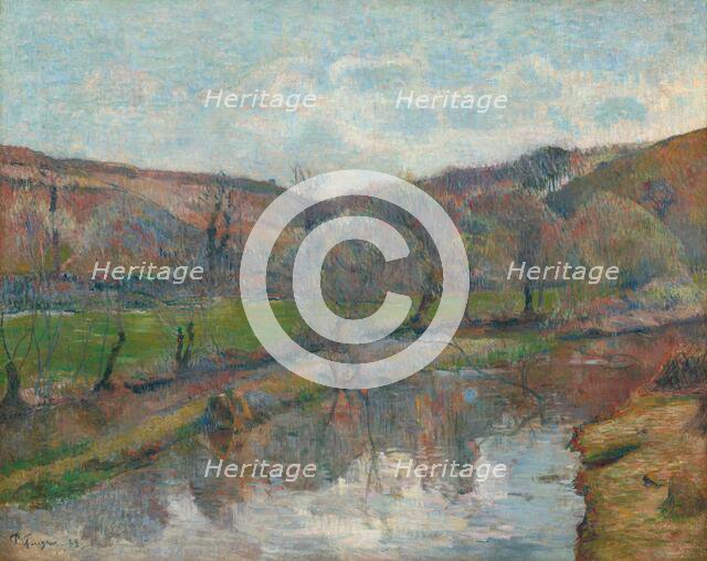 Brittany Landscape, 1888. Creator: Paul Gauguin.