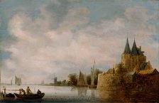 View of the North Port at Hoorn, 1648. Creator: Wouter Knijff.