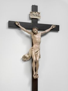 Christ on the Cross, c. 1740. Creator: Franz Ignaz Günther.