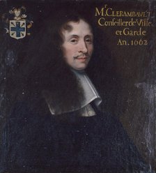 Portrait de Charles Clérambault, conseiller de la Ville de Paris en 1661, 1662. Creator: Ecole Francaise.