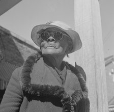 Woman who says she is 104 years old, Daytona Beach, Florida, 1943. Creator: Gordon Parks.