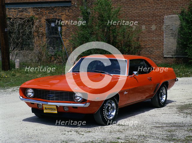 1969 Chevrolet Camaro Copo Artist: Unknown.