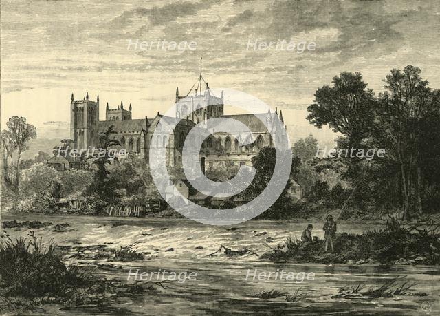 'Ripon Minster, from the South-East', 1898. Creator: Unknown.