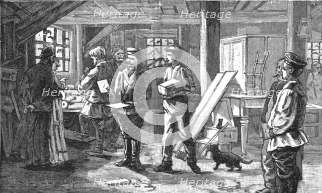 ''Russia's Traetment of her Prisoners; Notes at Kharsakov, Saghalien, Eastern Siberia; Carpenters Sh Creator: Unknown.