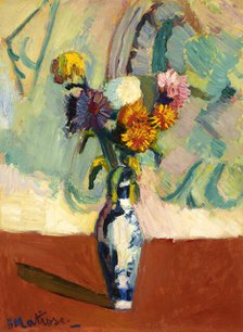 Bouquet, Chinese vase, 1901. Creator: Matisse, Henri (1869-1954).
