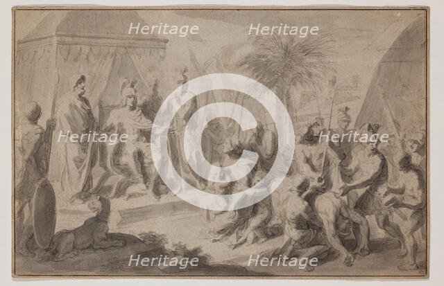 The Family of Darius Before Alexander, between 1651 and 1730. Creator: Francois Verdier.