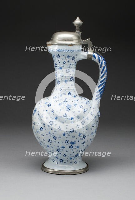 Wine Jug, Germany, c. 1720. Creator: Unknown.