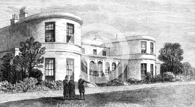 The Crisis in Ireland: residence of the Chief Secretary in Phoenix Park, Dublin, 1881. Creator: Unknown.