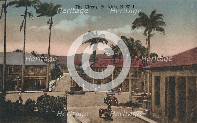 'The Circus, St. Kitts, B.W.I.', early 20th century. Creator: Unknown.