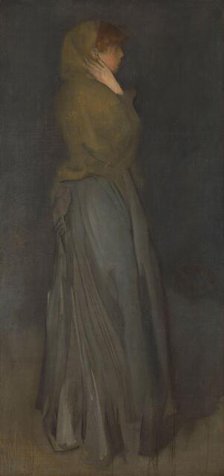 ‘Arrangement in Yellow and Gray’: Effie Deans, c.1876-c.1878. Creator: James Abbott McNeill Whistler.