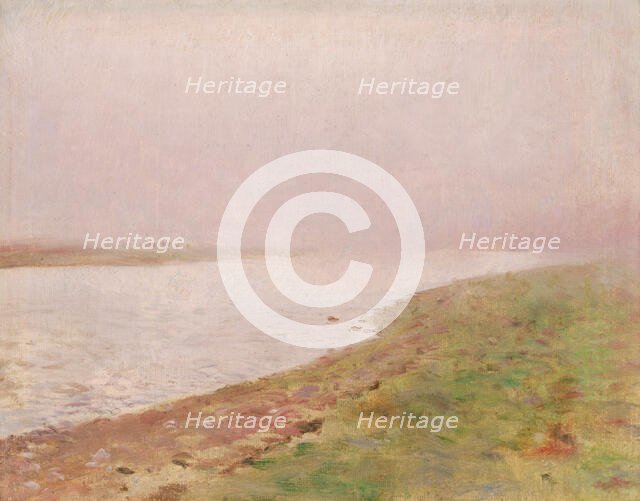 River, 1895-1900. Creator: Ladislav Mednyanszky.