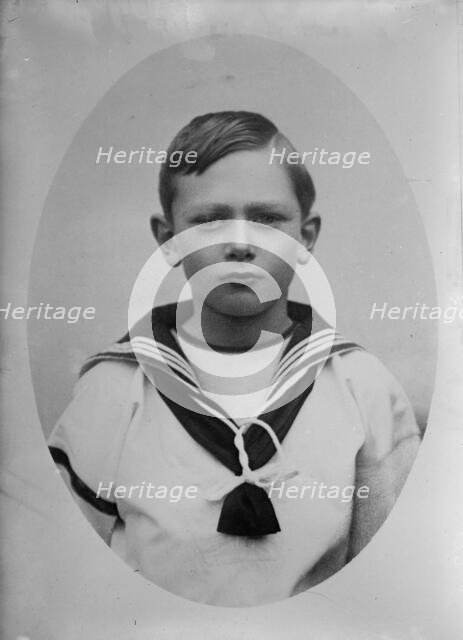 Prince Henry of Wales, in sailor suit, 1910. Creator: Bain News Service.