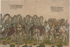 Ceremonial Procession in Bologna on 5 November 1529, on the Occasion of Charles V's Coronation by Po