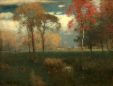 Sunny Autumn Day, 1892. Creator: George Inness (American, 1825-1894).