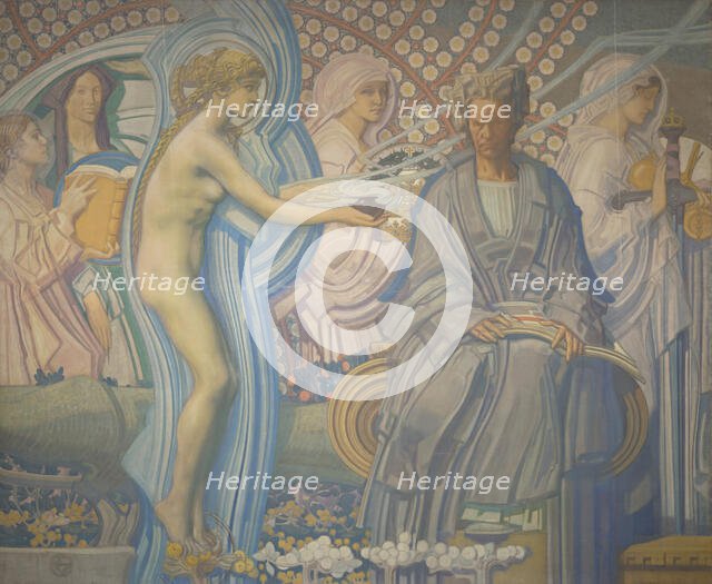 Literature, c1900s. Creator: Emile Vloors.