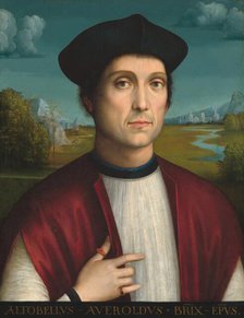 Bishop Altobello Averoldo, c. 1505. Creator: Francesco Francia.
