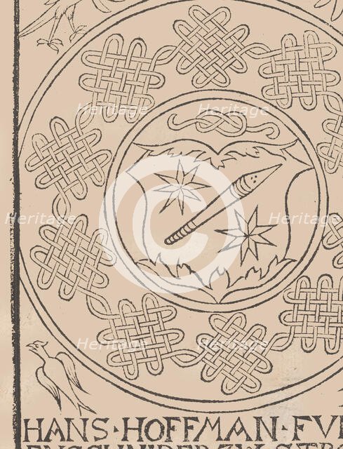 New Modelbüch allen Nägerin u. Sydenstickern (Page 27r), 1556. Creator: Hans Hoffman.