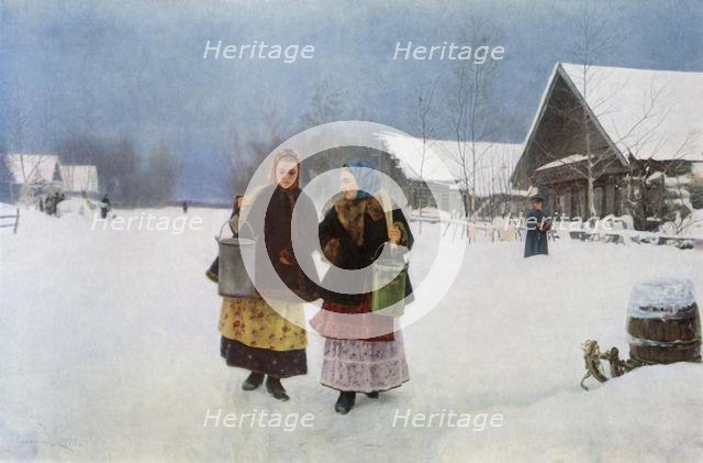 'The Rival', 1891, (1965). Creator: Nikolai Alekseevich Kasatkin.