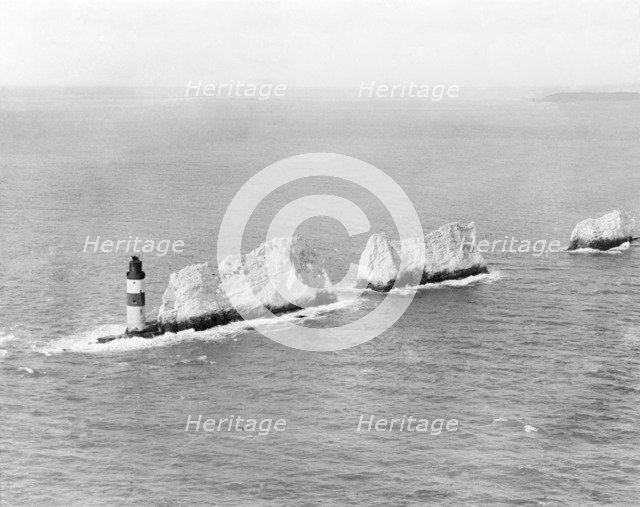 The Needles, Isle of Wight, 1920. Artist: Aerofilms.