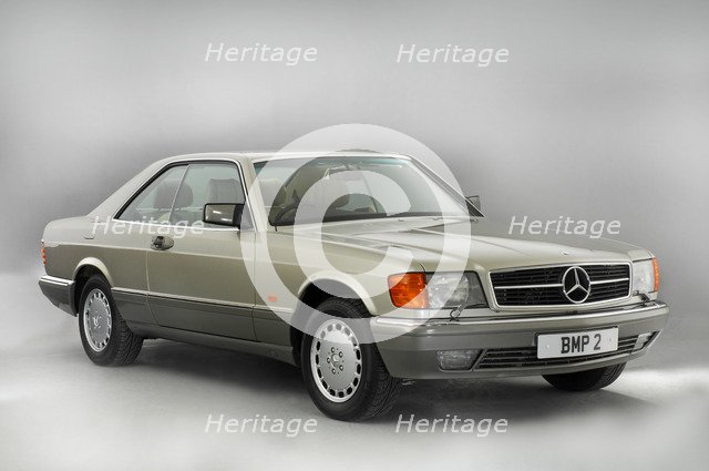 1990 Mercedes Benz 500 SEC. Artist: Unknown.