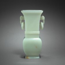 Vase in the Form of Archaic Hu, 1700s. Creator: Unknown.