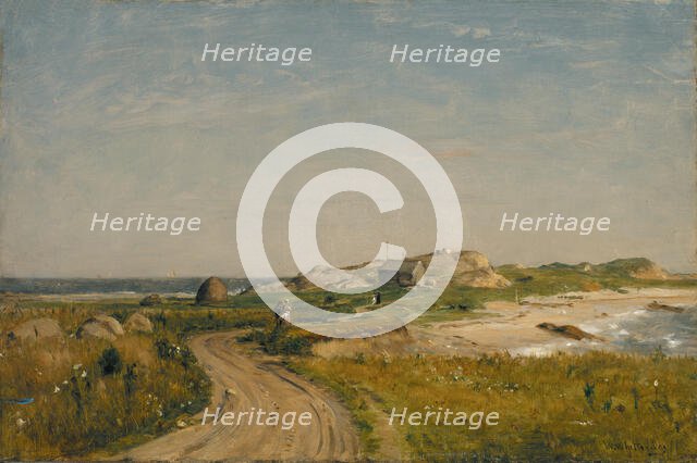 Seconnet Point, Rhode Island, ca. 1880. Creator: Worthington Whittredge.