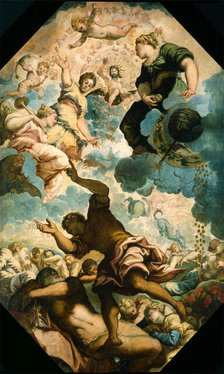 The Dreams of Men, mid-16th century. Creator: Jacopo Tintoretto.