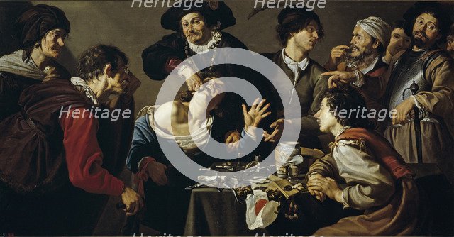 The quacksalver, 1620-1625. Artist: Rombouts, Theodor (1597-1637)