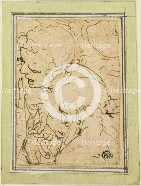 Two Evangelists Conversing, after 1570. Creator: Unknown.