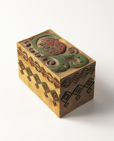 The Box. Designed by Princess Maria Tenisheva, c. 1903. Creator: Workshop of Princess Maria Tenisheva in Talashkino.