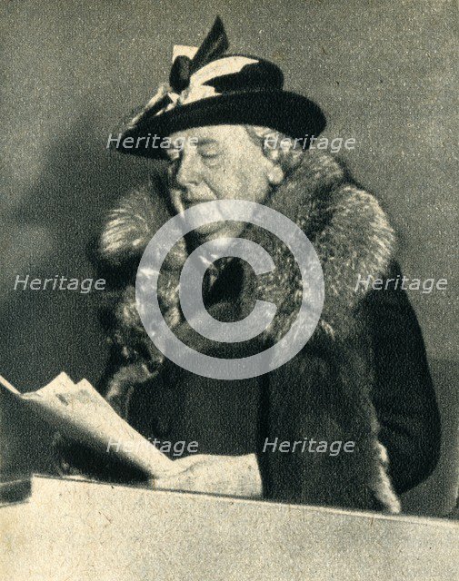 'H.M. Queen Wilhelmina of the Netherlands', 1942. Creator: Unknown.