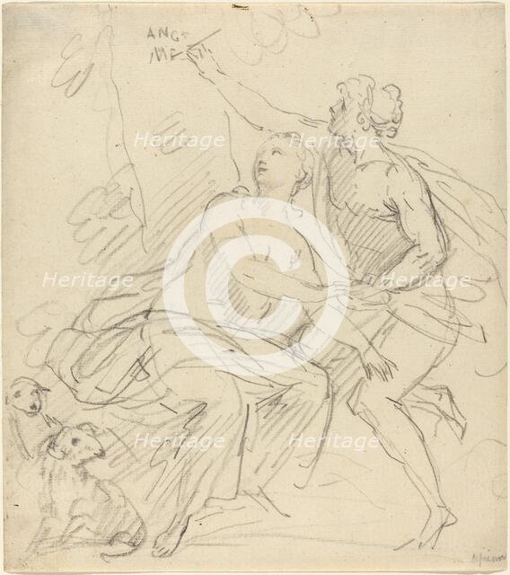 Angelica and Medoro. Creator: Giovanni Battista Cipriani.