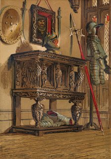 'Elizabethan Sideboard or Court Cupboard', c1845, (1864). Artist: Unknown.