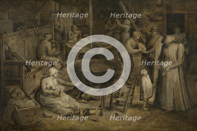 Visit to the Farm. Creator: Jan Brueghel the Elder.