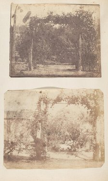 Garden at Umballa, 1850s. Creator: Unknown.