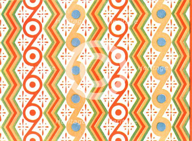 Painted ceiling in the Tomb of Enene at Thebes, Egypt, (1928). Creator: Unknown.