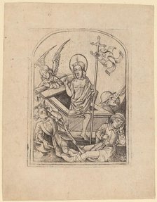 The Resurrection, c. 1470/1475. Creator: Master of the Boccaccio Illustrations.
