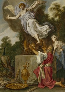 The Sacrifice of Manoah, 1624. Creator: Lastman, Pieter Pietersz. (1583-1633).