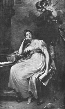 ''Mrs. John Williams at St. Cecilia; after Sir Thomas Lawrence, P.R.A.', 1891. Creator: Thomas Lawrence.
