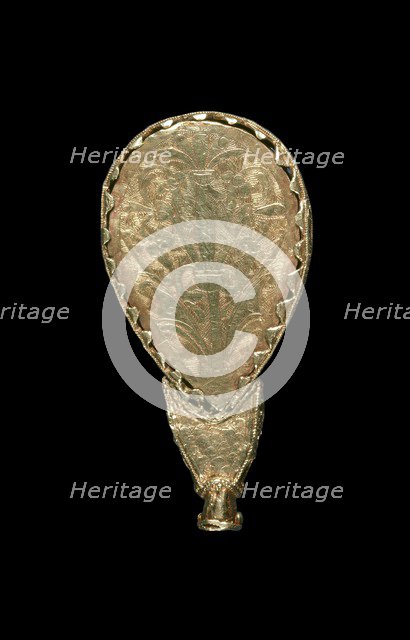 Jewelled terminal of aestel (The Alfred Jewel), 871 - 899. Artist: Unknown.