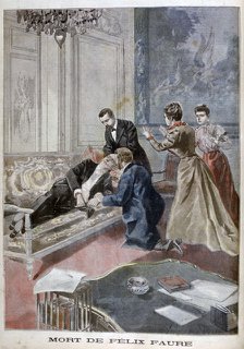 The Death of Felix Faure, 1899.  Artist: Oswaldo Tofani