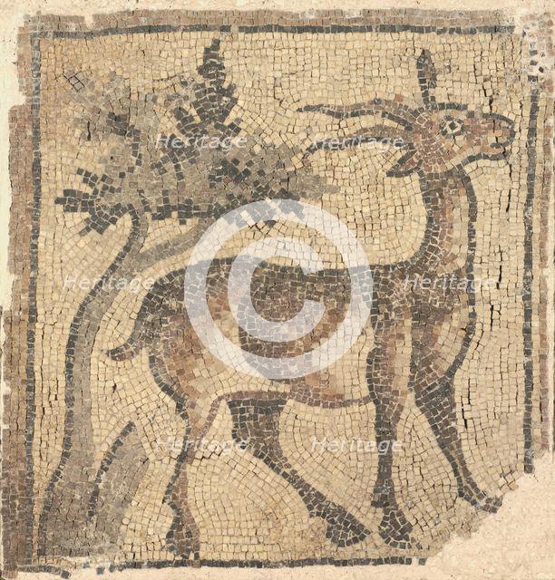 Ram near a Tree, 400s. Creator: Unknown.