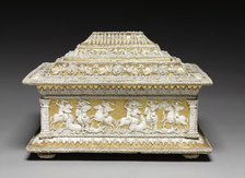 Box with Military Scenes from Antiquity, c. 1520-1530. Creator: Workshop of the Cleveland Casket (Italian).