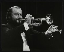 Trumpeter Keith Smith, Stevenage, Hertfordshire, 1984. Artist: Denis Williams