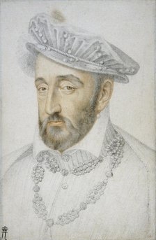 Portrait of King Henry II of France.