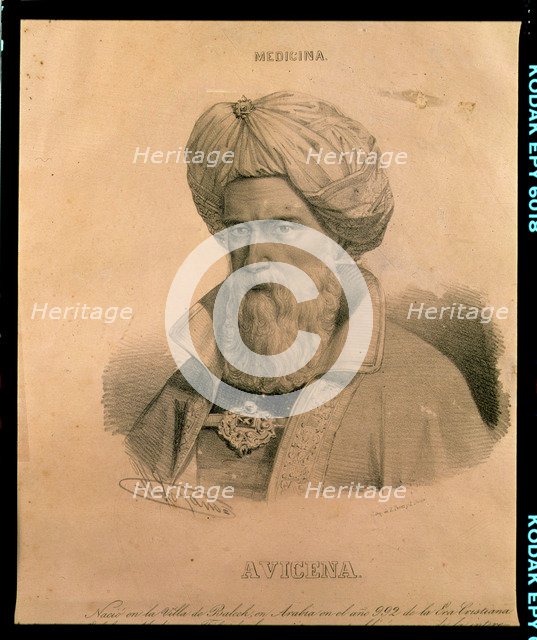 Avicena (992-1037), Arab philosopher and physician.