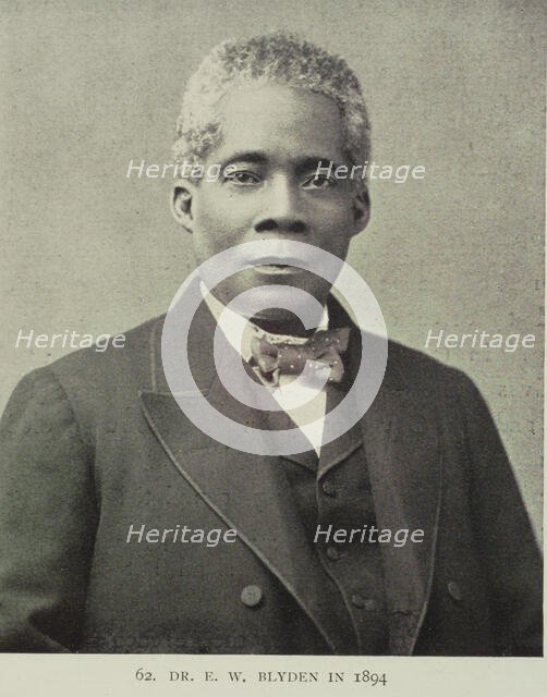 Dr. E. W. Blyden in 1894, 1906. Creator: Unknown.